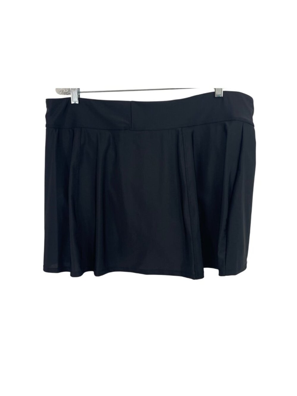 ZeroXposur Womens Size 2X Black UPF 30+ Quick Dry Sport Swing Skirtini - Picture 2 of 10